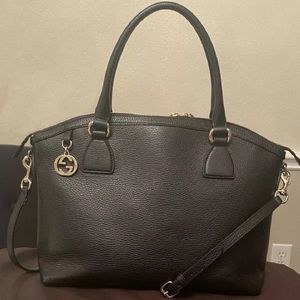 Authentic Gucci Bag Leather Purse Adjustable Strap